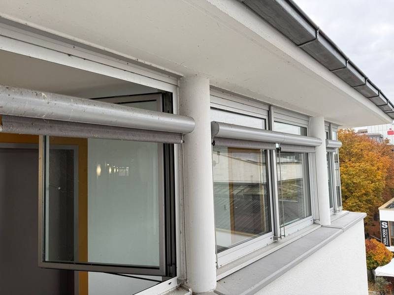 Fenster und Rahmen vorher