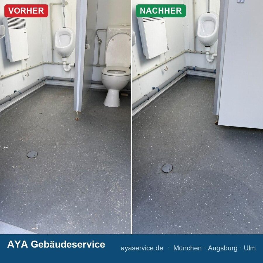 Vorher/Nachher: Backofen-Reinigung
